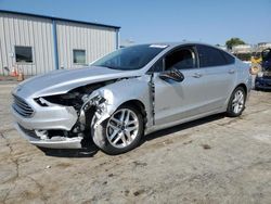 Salvage cars for sale at Tulsa, OK auction: 2018 Ford Fusion SE Hybrid