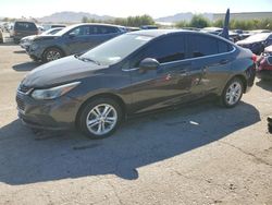 Salvage cars for sale at Las Vegas, NV auction: 2017 Chevrolet Cruze LT