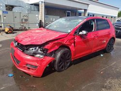 Salvage cars for sale at New Britain, CT auction: 2017 Volkswagen Golf S