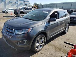 Salvage cars for sale at Albuquerque, NM auction: 2018 Ford Edge Titanium