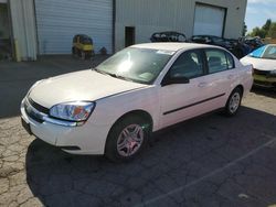 Chevrolet salvage cars for sale: 2005 Chevrolet Malibu