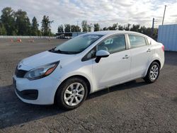 Salvage cars for sale at Portland, OR auction: 2013 KIA Rio LX