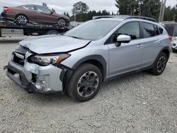 Salvage cars for sale at Graham, WA auction: 2021 Subaru Crosstrek Premium