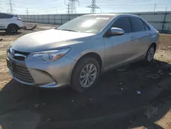 Salvage cars for sale at Elgin, IL auction: 2017 Toyota Camry LE