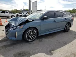 Nissan salvage cars for sale: 2024 Nissan Sentra SR