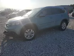 Salvage cars for sale at Wayland, MI auction: 2014 Honda CR-V EXL