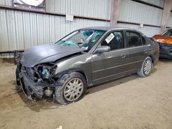 Carros salvage a la venta en subasta: 2005 Honda Civic LX