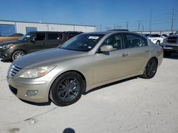 Salvage cars for sale at Haslet, TX auction: 2009 Hyundai Genesis 3.8L