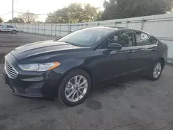 Ford Fusion SE salvage cars for sale: 2019 Ford Fusion SE