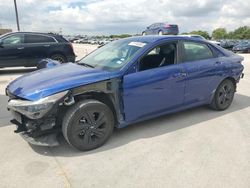 Salvage cars for sale at Grand Prairie, TX auction: 2021 Hyundai Elantra SEL