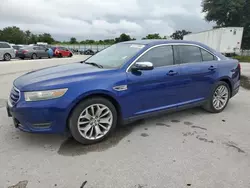 Vehiculos salvage en venta de Copart Tifton, GA: 2013 Ford Taurus Limited