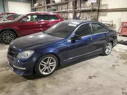 Salvage cars for sale at Eldridge, IA auction: 2012 Mercedes-Benz C 300 4matic