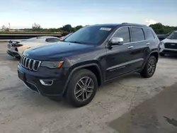 Salvage cars for sale at Riverview, FL auction: 2017 Jeep Grand Cherokee Limited