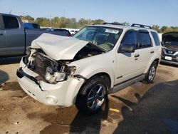 Salvage cars for sale at Louisville, KY auction: 2008 Ford Escape XLT