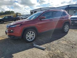 Salvage cars for sale at Mcfarland, WI auction: 2017 Jeep Cherokee Latitude