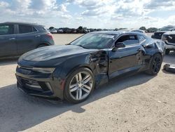 Salvage cars for sale at San Antonio, TX auction: 2017 Chevrolet Camaro LT