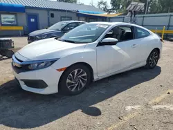 Honda salvage cars for sale: 2018 Honda Civic LX