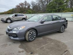 Honda salvage cars for sale: 2017 Honda Accord Hybrid