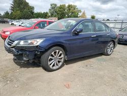 Salvage cars for sale at Finksburg, MD auction: 2013 Honda Accord Sport