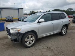 Salvage cars for sale at Florence, MS auction: 2010 Toyota Highlander Limited