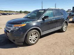 Vehiculos salvage en venta de Copart Colorado Springs, CO: 2015 Ford Explorer XLT