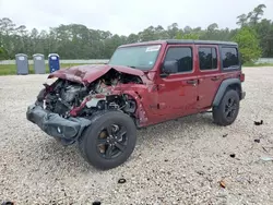 Jeep Vehiculos salvage en venta: 2022 Jeep Wrangler Unlimited Sport