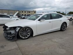 Salvage cars for sale at Wilmer, TX auction: 2020 Lexus LS 500 Base