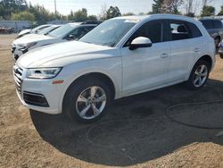 Salvage cars for sale at Bowmanville, ON auction: 2018 Audi Q5 Prestige