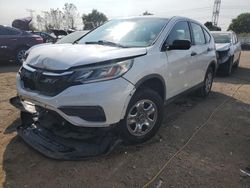 Salvage cars for sale at Elgin, IL auction: 2015 Honda CR-V LX