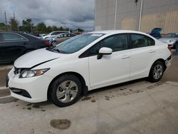 Salvage cars for sale at Lawrenceburg, KY auction: 2014 Honda Civic LX