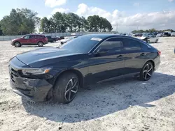 Salvage cars for sale at Loganville, GA auction: 2021 Honda Accord Sport