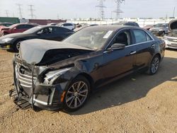 Salvage cars for sale at Elgin, IL auction: 2017 Cadillac CTS Luxury