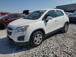 Salvage cars for sale at Wayland, MI auction: 2015 Chevrolet Trax LS