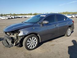 Salvage cars for sale at Fresno, CA auction: 2017 Nissan Sentra S