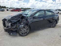 Salvage cars for sale at Arcadia, FL auction: 2023 KIA Forte GT Line