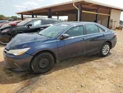 Toyota salvage cars for sale: 2016 Toyota Camry LE