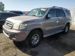 Salvage cars for sale at North Las Vegas, NV auction: 2002 Toyota Sequoia Limited