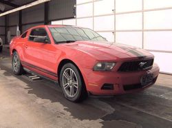 Salvage cars for sale at Grand Prairie, TX auction: 2010 Ford Mustang