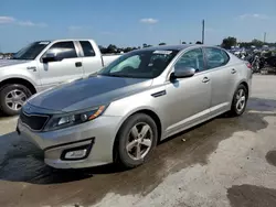 Salvage cars for sale at Sikeston, MO auction: 2015 KIA Optima LX