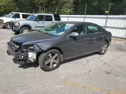 Salvage cars for sale at Austell, GA auction: 2012 Chevrolet Malibu 1LT