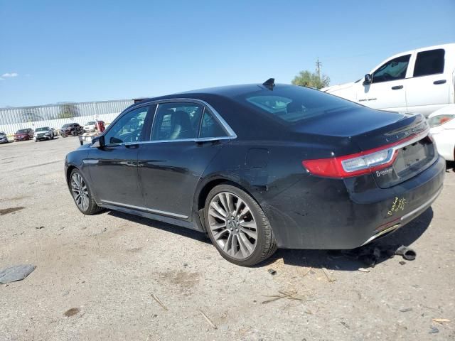 2018 Lincoln Continental Reserve