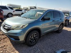 Salvage cars for sale at Phoenix, AZ auction: 2016 Honda CR-V SE