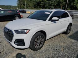 Salvage cars for sale at Concord, NC auction: 2021 Audi Q5 Premium Plus