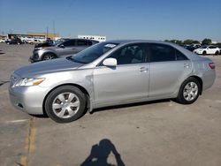 Salvage cars for sale at Grand Prairie, TX auction: 2009 Toyota Camry Base