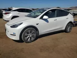 Tesla salvage cars for sale: 2021 Tesla Model Y