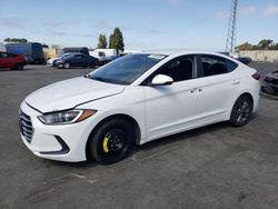 Salvage cars for sale at Hayward, CA auction: 2018 Hyundai Elantra SEL