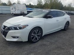 Salvage cars for sale at Assonet, MA auction: 2017 Nissan Maxima 3.5S