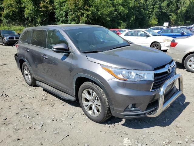 2016 Toyota Highlander LE