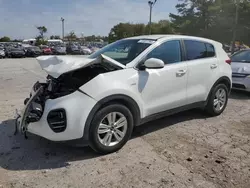 KIA salvage cars for sale: 2017 KIA Sportage LX