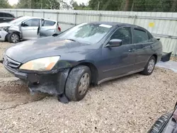 Salvage cars for sale at Midway, FL auction: 2006 Honda Accord LX